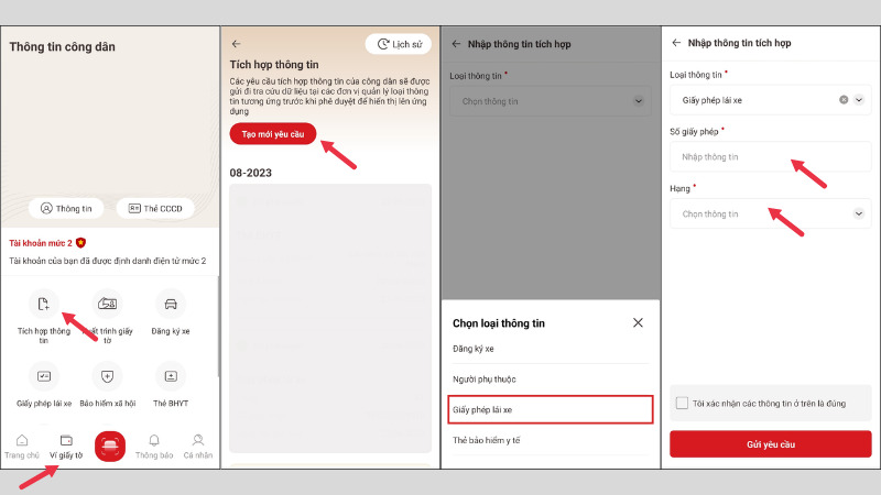 Cách tích hợp GPLX nhanh nhất trên VNeID 