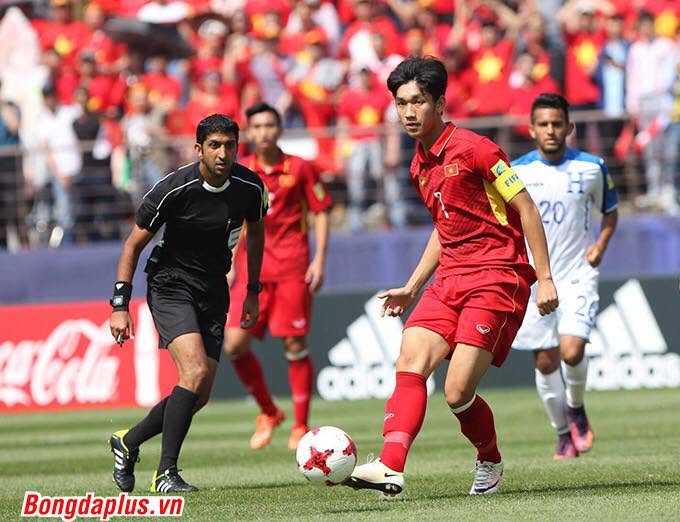 Trọng Đại từng là thủ lĩnh của U19 Việt Nam (Ảnh: Bongdaplus)