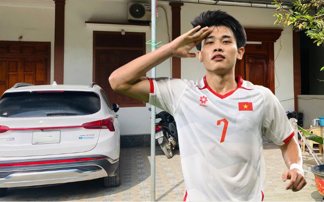 Đây là chiếc xe mà Đình Bắc mua tặng bố mẹ (Ảnh: FBNV)