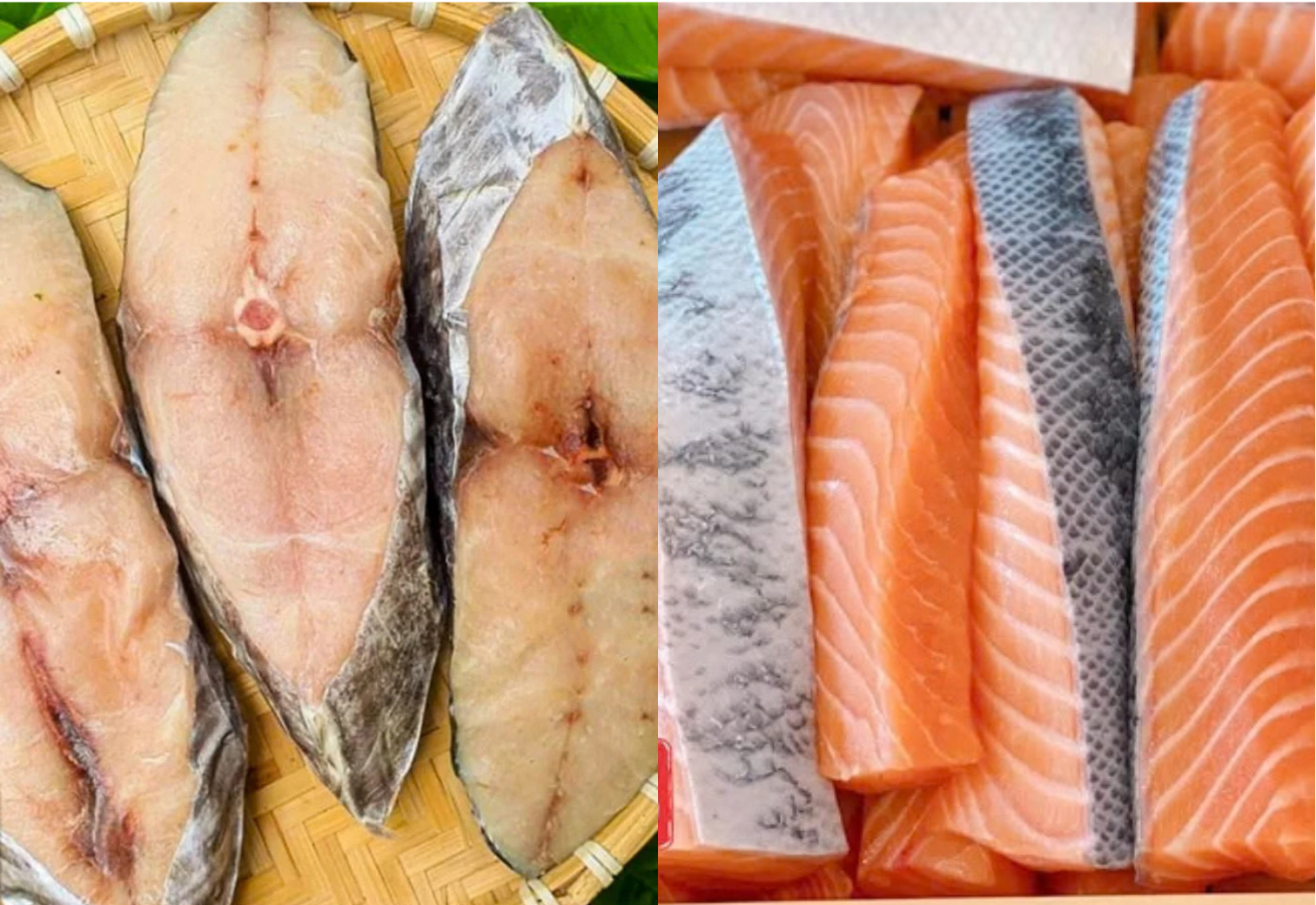 So với cá hồi, cá thu giàu DHA gấp 3 lần nhưng giá rẻ hơn rất nhiều (Ảnh minh họa)