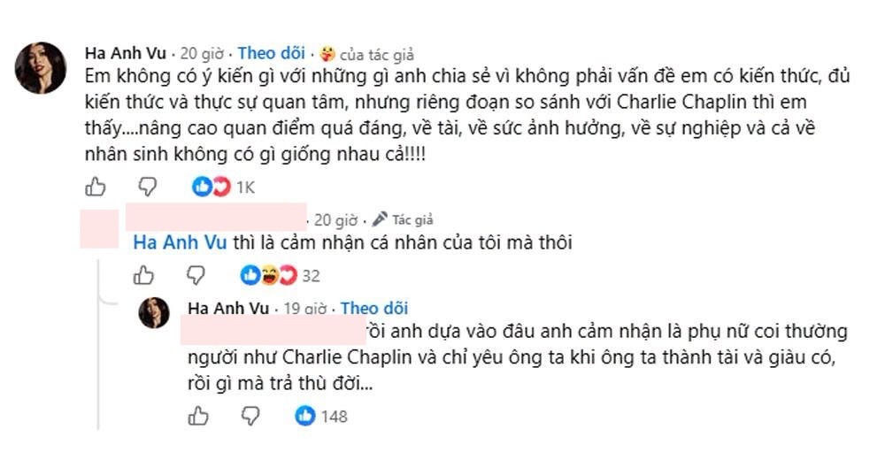 Siêu mẫu Hà Anh thẳng thắn đưa ra ý kiến liên quan đến việc so sánh giữa 2 người 