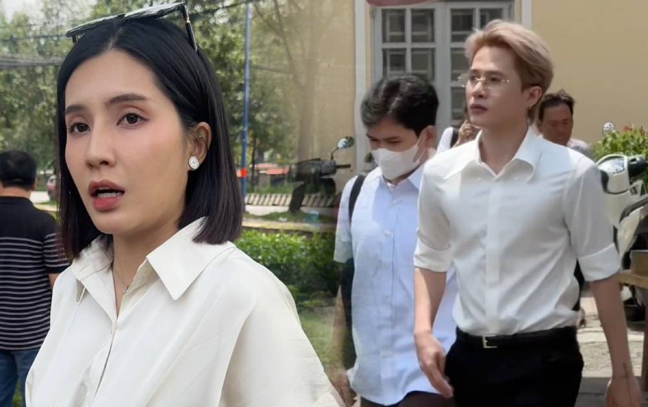 Thiên An và Jack xuất hiện ở phiên toà sáng nay