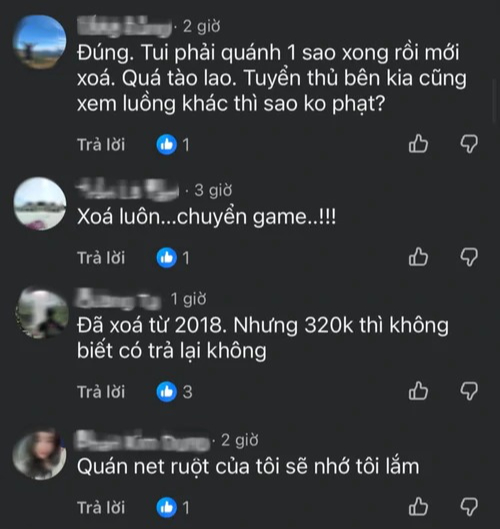 Nhiều game thủ Việt cho biết đã xóa game,