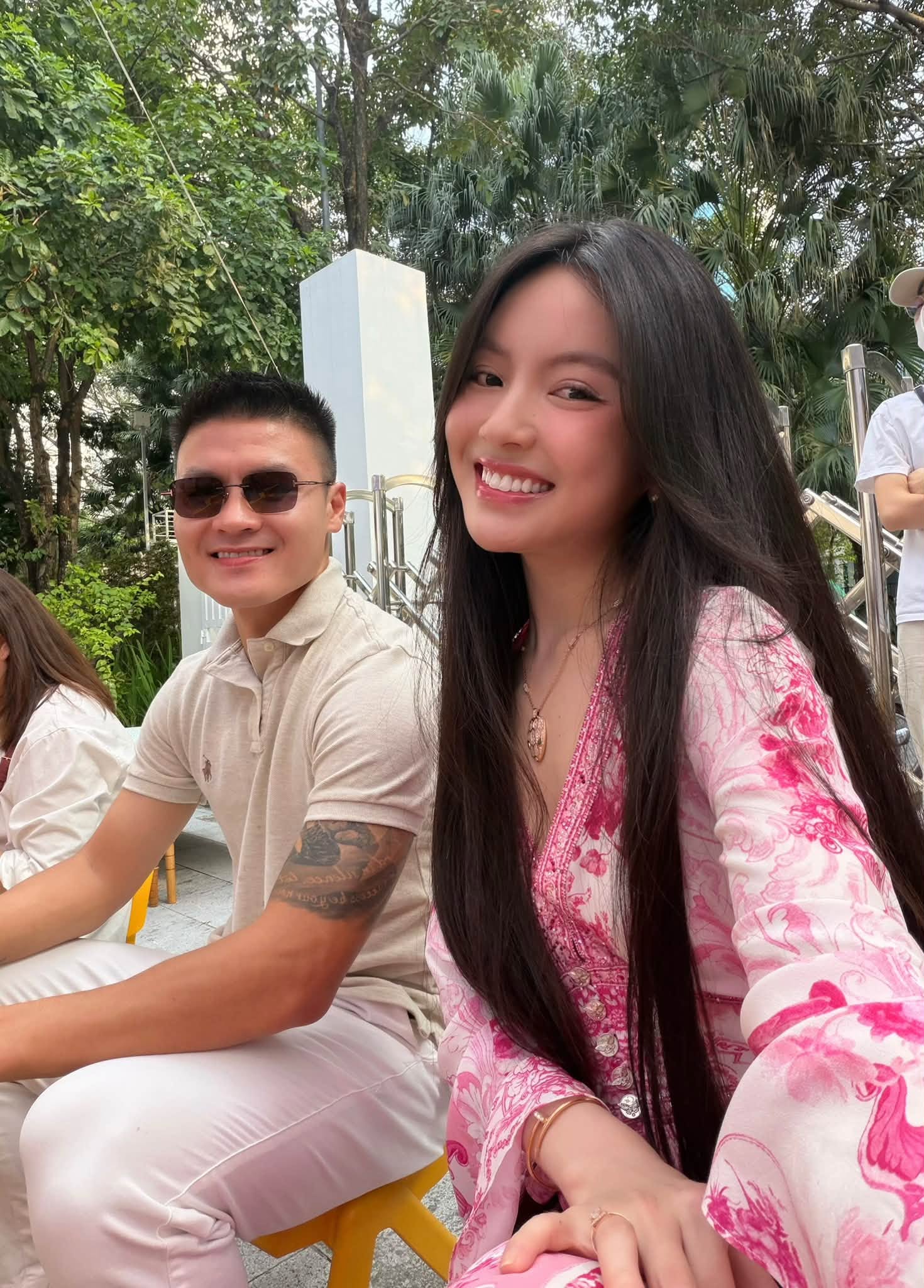 Quang Hải và Chu Thanh Huyền hiện tại kín tiếng hơn lúc yêu (Ảnh: FBNV)
