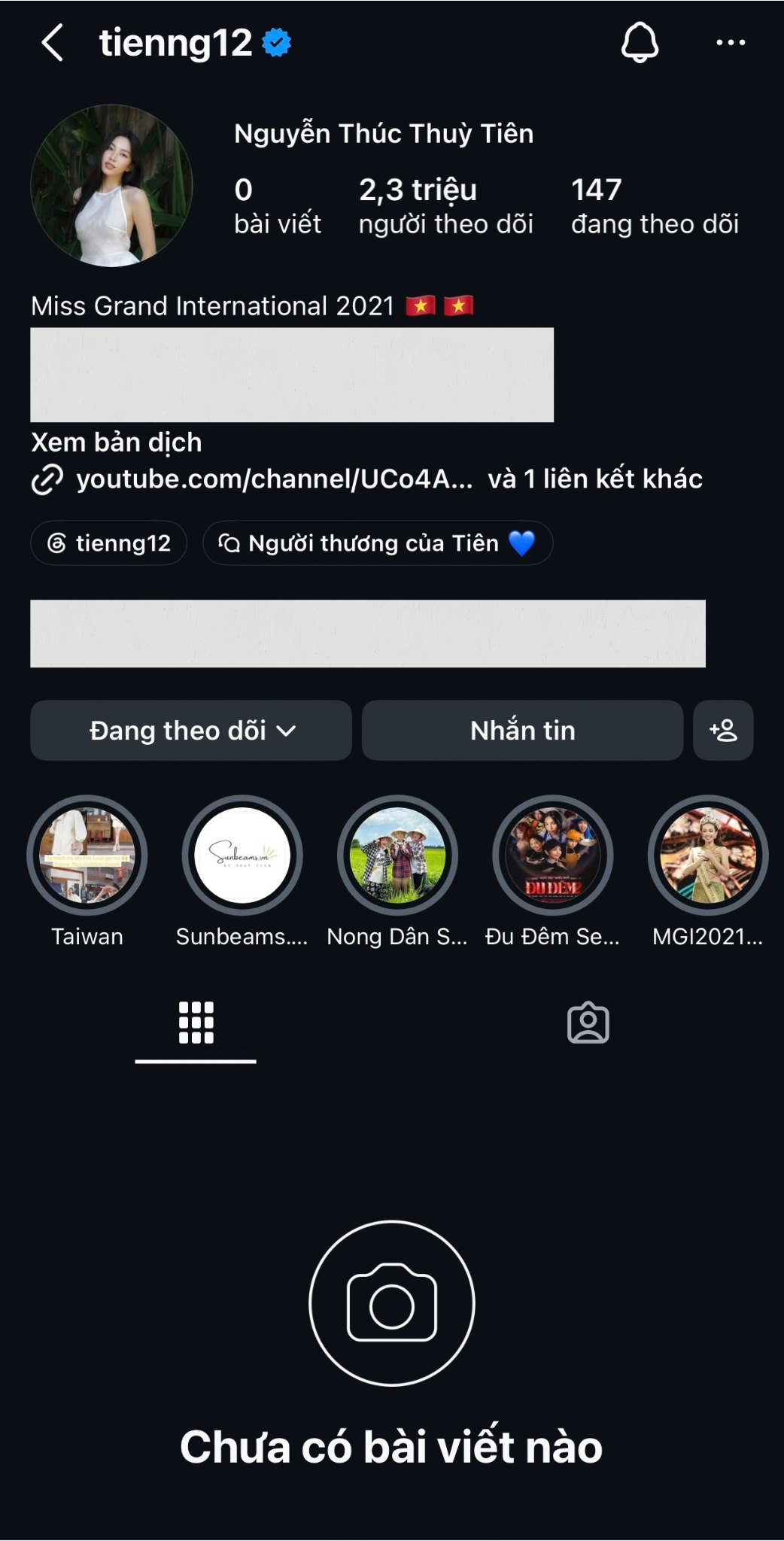 Cư dân mạng bất ngờ bàn tán rầm rộ về thông tin Thuỳ Tiên mở lại mạng xã hội. Tuy nhiên phía ekip đồng hành cùng mỹ nhân sinh năm 1998 đã phủ nhận