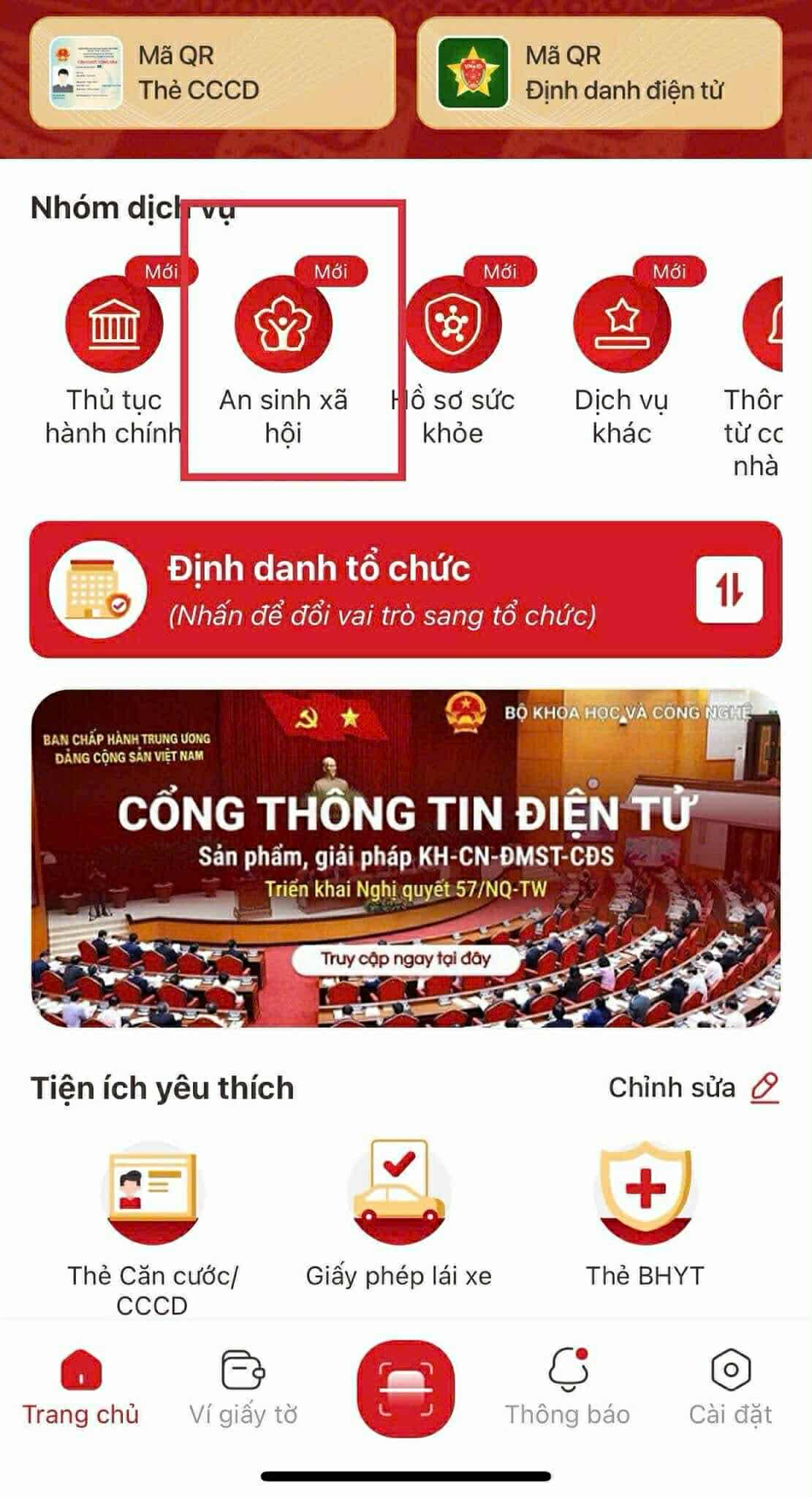 Cách liên kết tài khoản ngân hàng với VNeID để nhận lương hưu, trợ cấp theo quy định mới