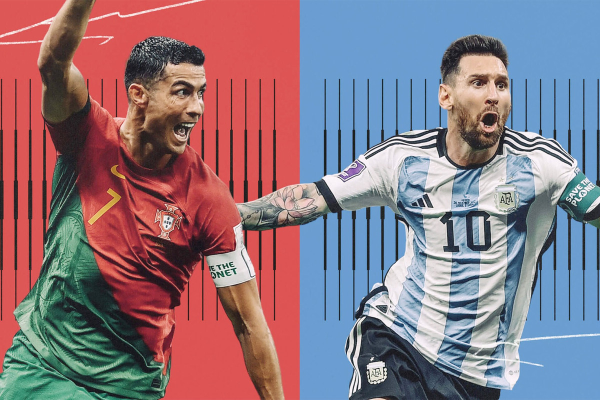Ronaldo và Messi được đặt lên bàn cân so sánh ở rất nhiều mặt trận