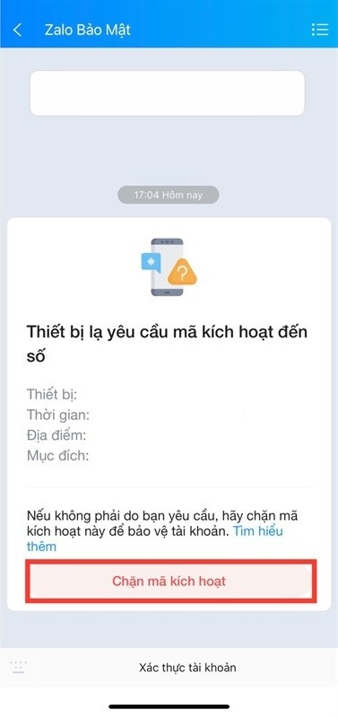 Tài khoản Zalo đang bị theo dõi từ xa nếu có dấu hiệu sau