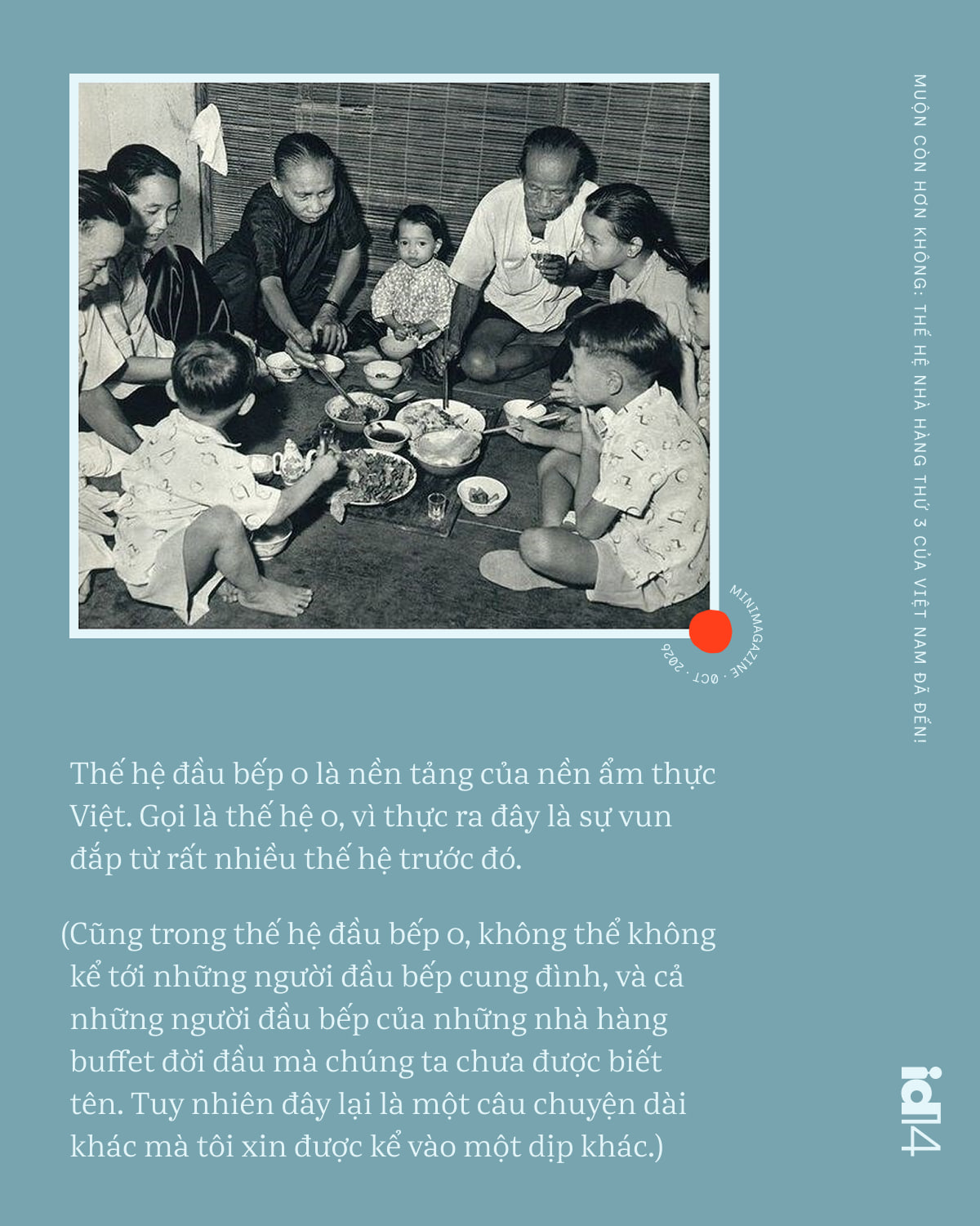Chúng ta bỏ lỡ 2 thế hệ đầu tiên rồi, nhưng muộn còn hơn không: Thế hệ nhà hàng thứ 3 của Việt Nam đã đến!