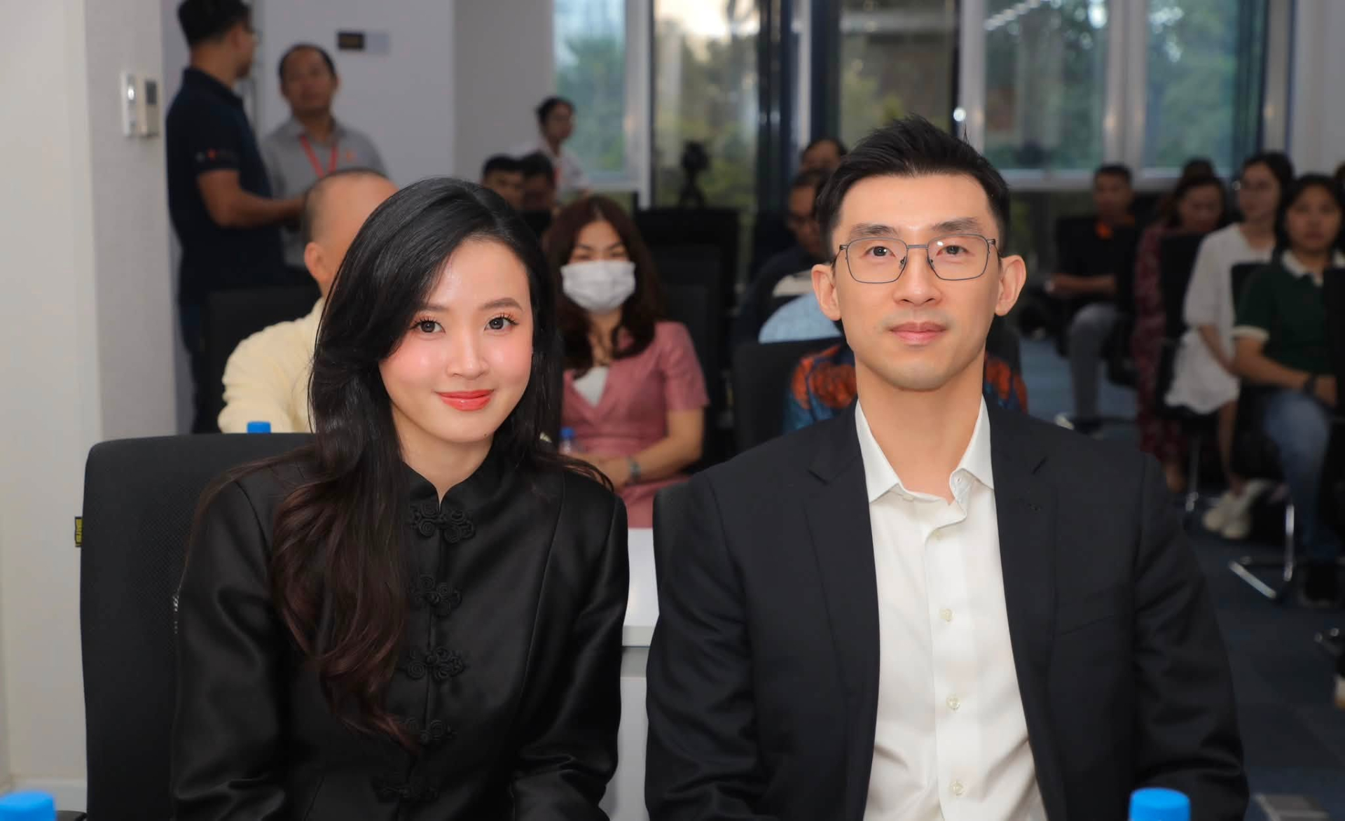 Sau đám cưới, Midu và Minh Đạt thường xuyên đồng hành cùng nhau
