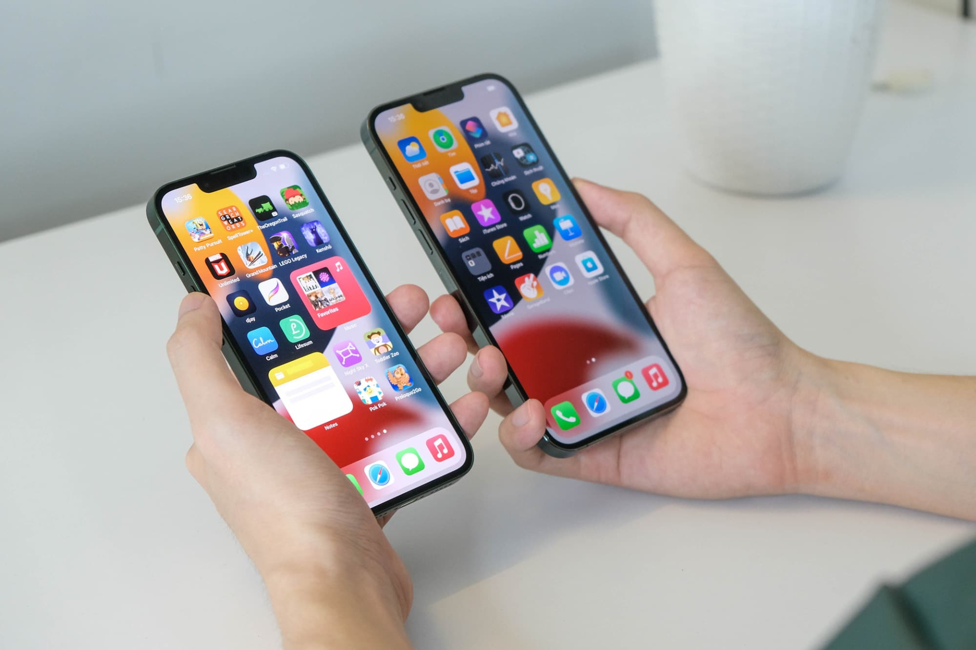 Từ ngày 1/11, một số iPhone chạy hệ điều hành cũ có thể không thực hiện được giao dịch chuyển tiền, nạp ví điện tử trên 10 triệu đồng. (Ảnh: Huỳnh Duy)