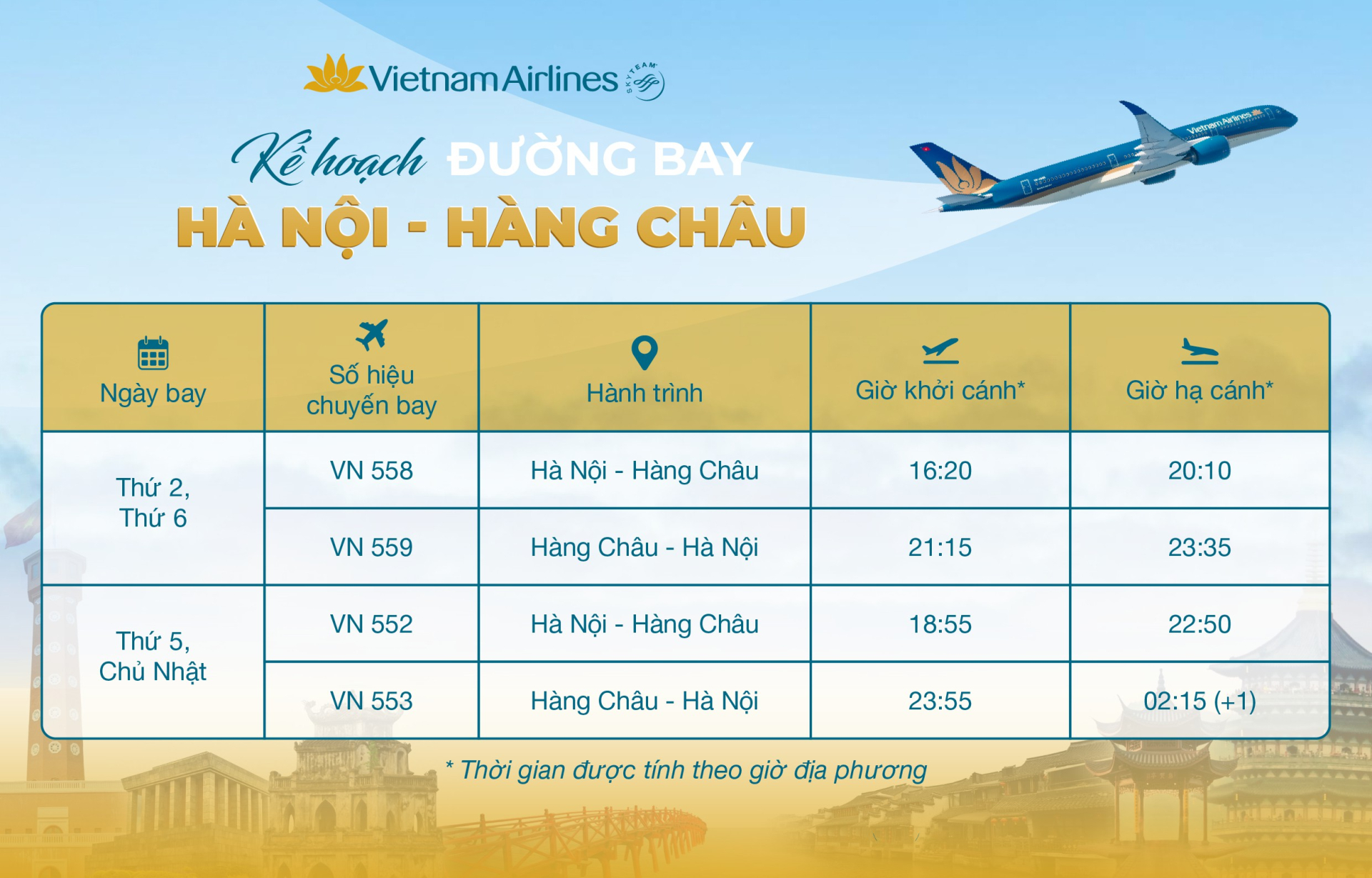 Từ tháng 11, khách Việt bay thẳng đến