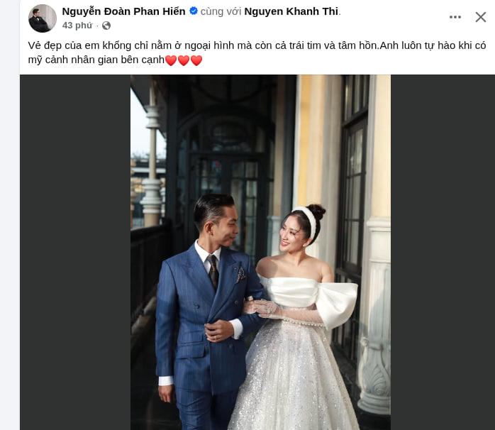 Phan Hiển nổi tiếng yêu chiều vợ 