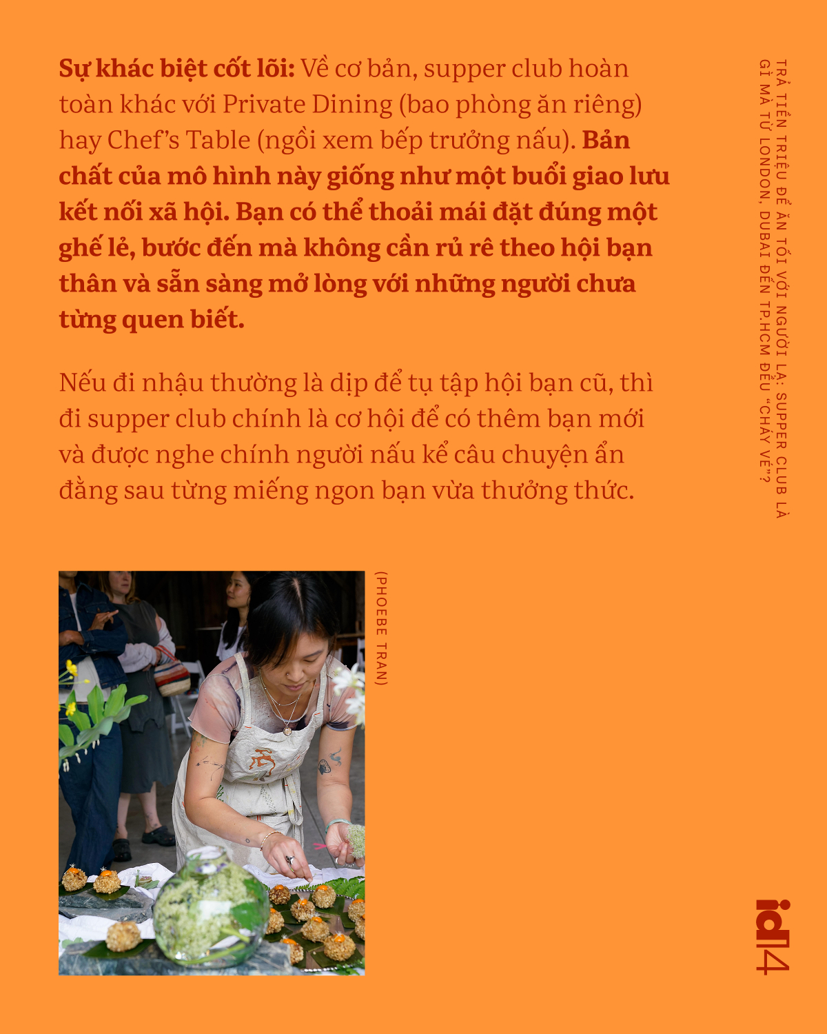 Trả tiền triệu để ăn tối với người lạ: Supper club là gì mà từ London, Dubai đến TP.HCM đều “cháy vé”?