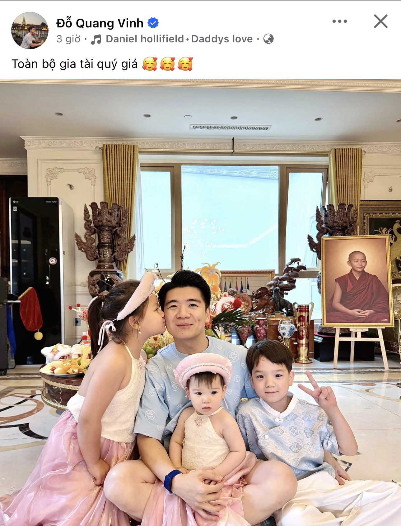 Gia tài quý giá của Đỗ Quang Vinh (Ảnh: FBNV)