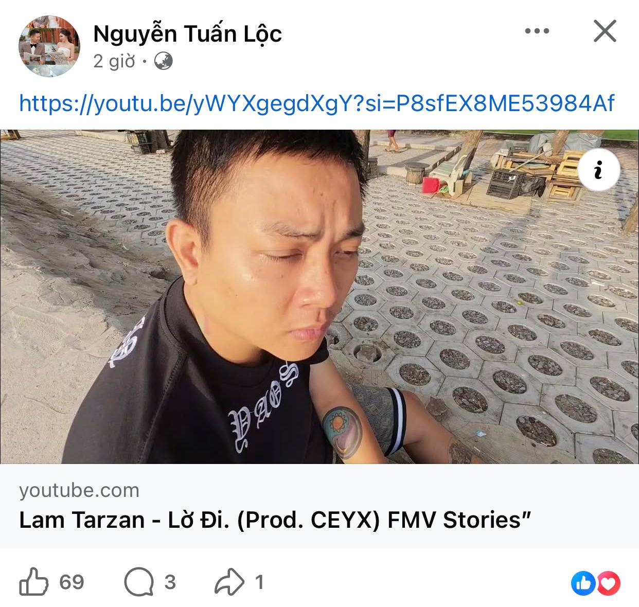 Hoài Lâm tiếp tục sử dụng cái tên mới khi giới thiệu sản phẩm của mình