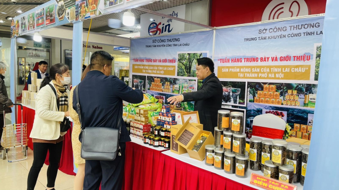 Tuần hàng nông sản Lai Châu tại WinMart thu hút khách hàng 