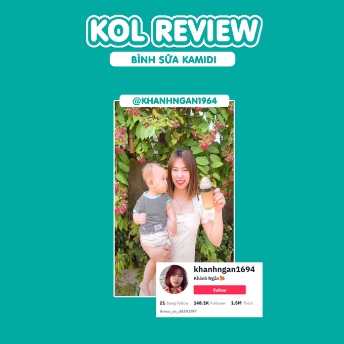 Các Kols review về sản phẩm của Kamidi Việt Nam