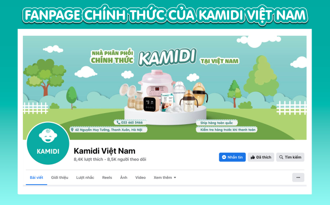 Fanpage chính thức của Kamidi Việt Nam