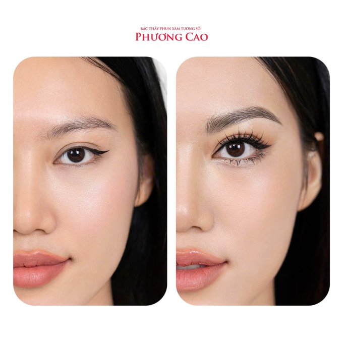 Chuyên gia Phương Cao tỉ mỉ trong từng công đoạn làm đẹp