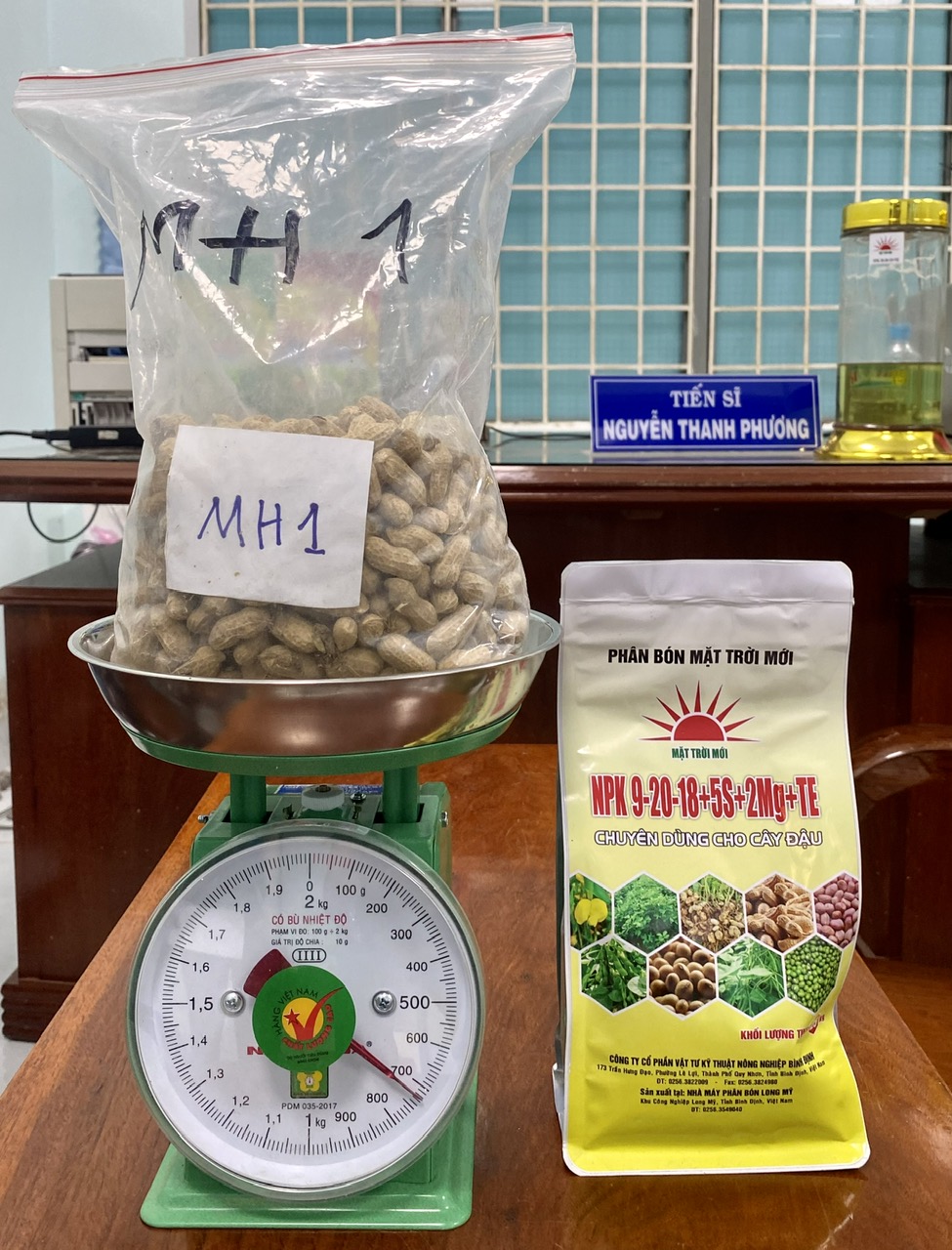 Kết quả thu hoạch tại mô hình mẫu