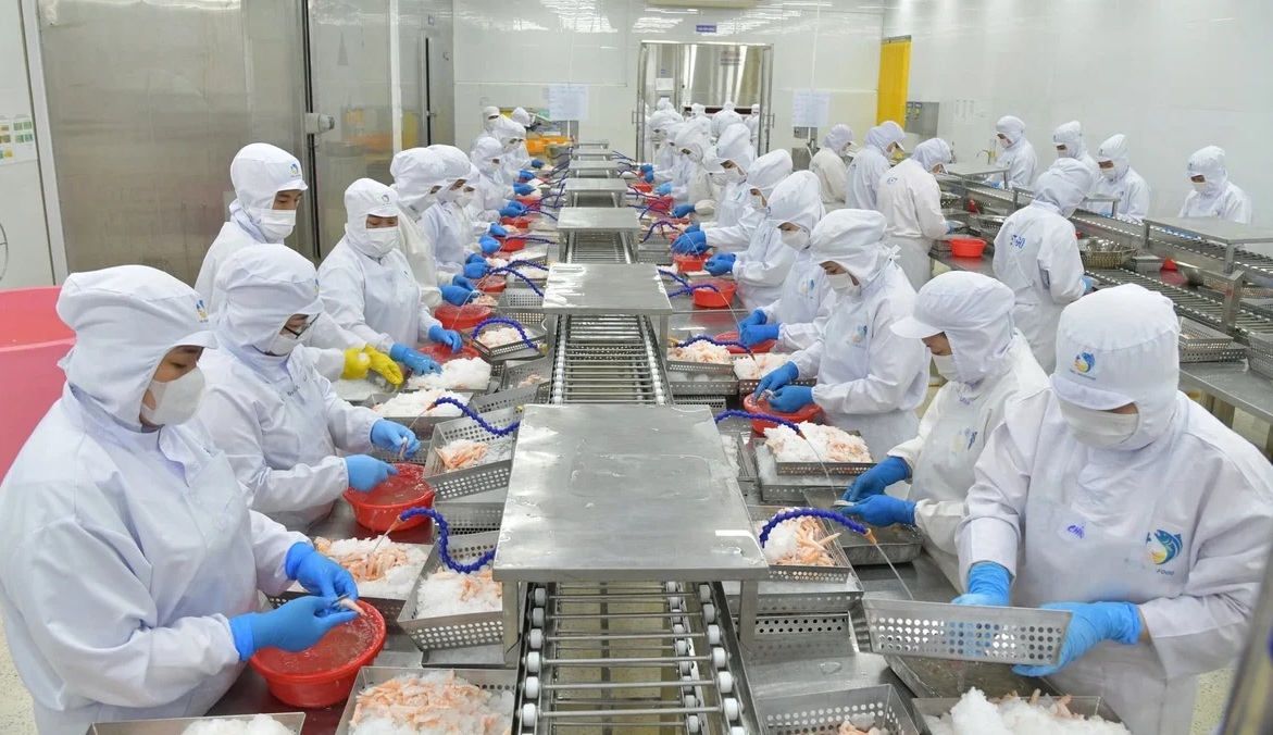 Xuất khẩu thủy sản của Việt Nam 4 tháng đầu năm 2026 đạt khoảng 3,7 tỷ USD, tăng gần 15% so với cùng kỳ năm ngoái và hướng tới 12 tỷ USD trong năm 2026 (Ảnh minh hoạ)