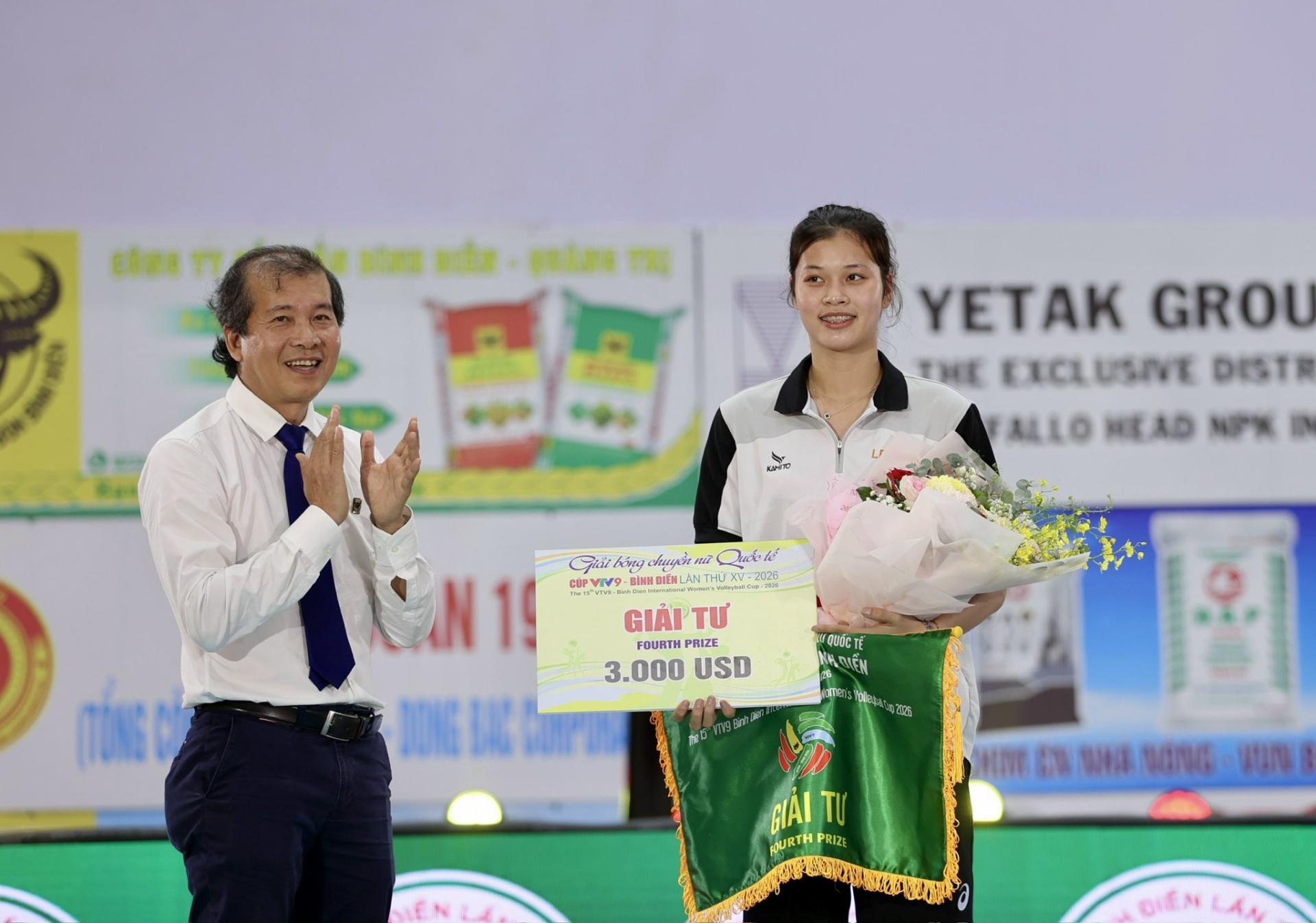 Đội LP Bank Ninh Bình xếp vị trí thứ tư mùa Giải 2026.