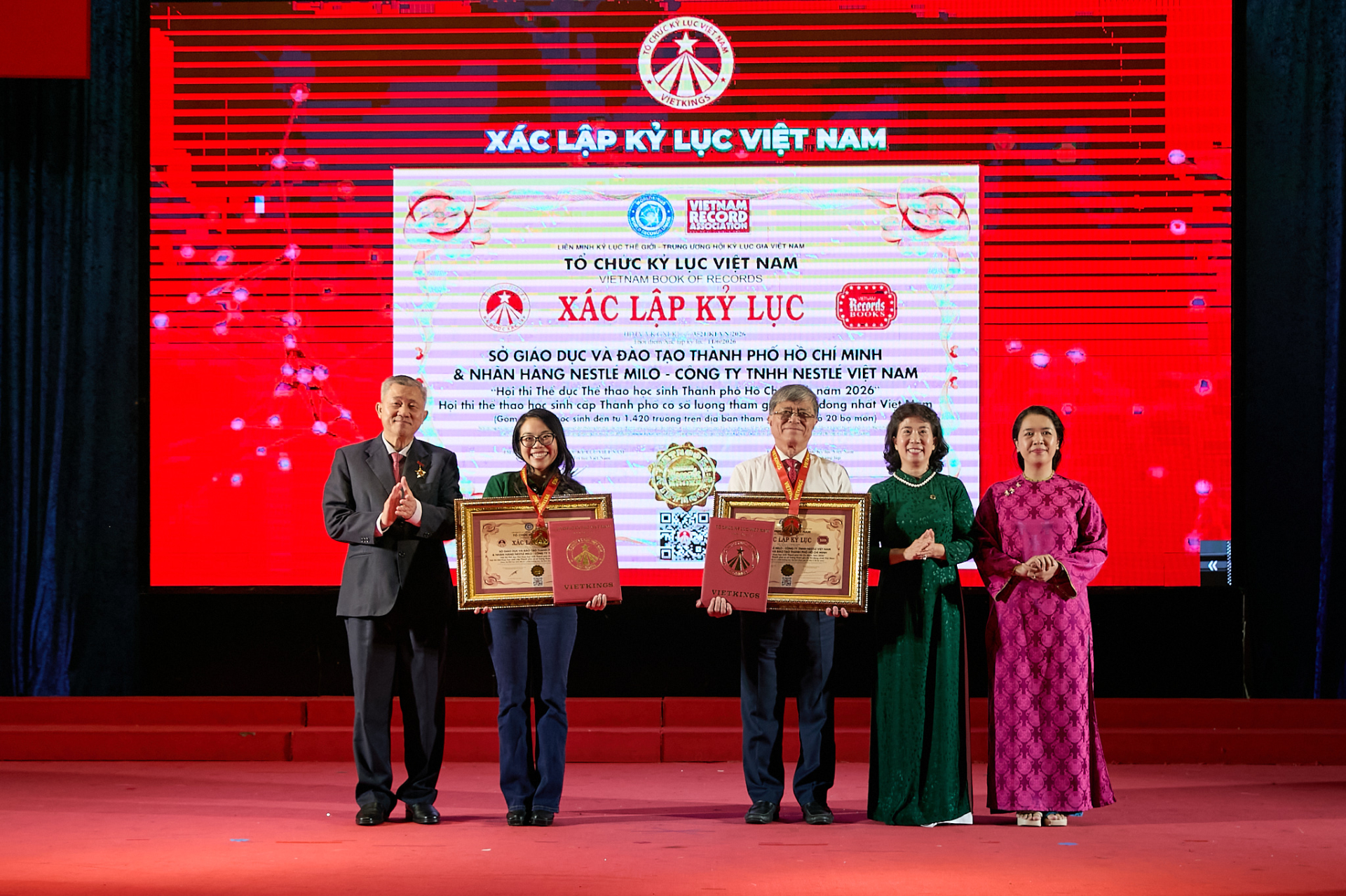 Hội thi Thể dục, Thể thao học sinh TP.HCM năm 2026 xác lập kỷ lục Việt Nam.