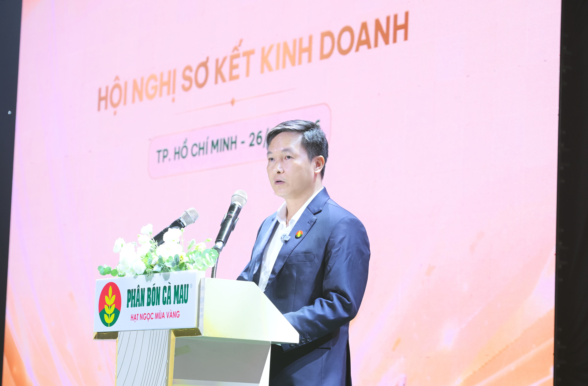 Tổng Giám đốc PVCFC - ông Nguyễn Thanh Tùng phát biểu tại sự kiện