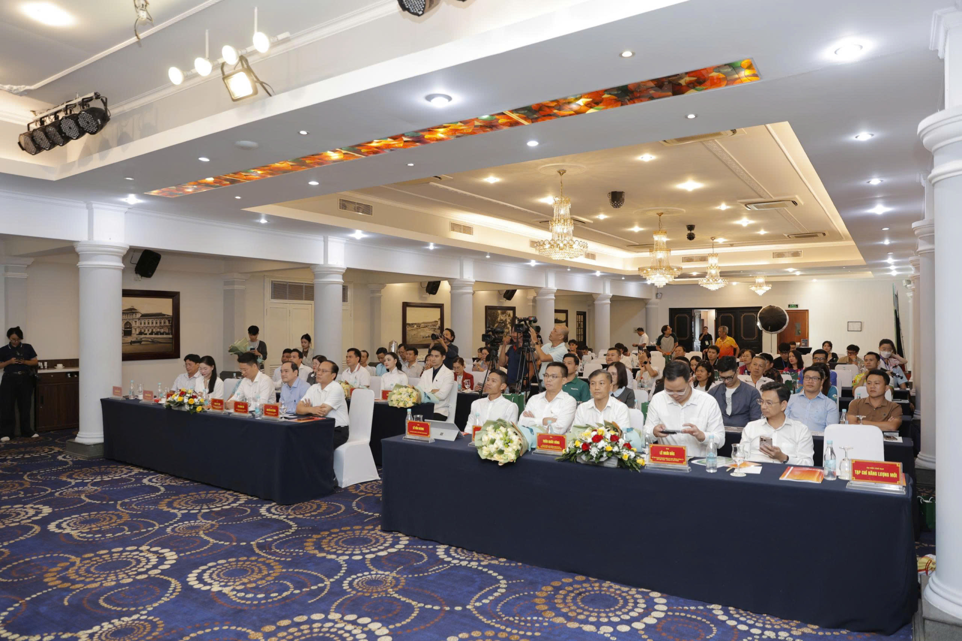 Toàn cảnh buổi họp báo Giải Marathon Cà Mau 2026 – Cúp Petrovietnam