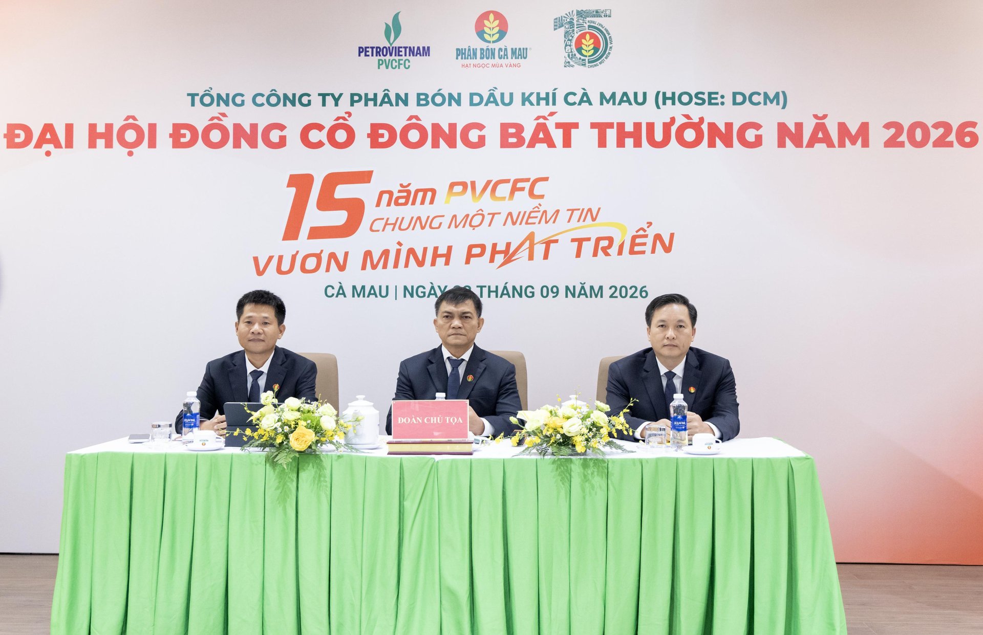 Phân bón Cà Mau tổ chức Đại hội Cổ đông bất thường năm 2026