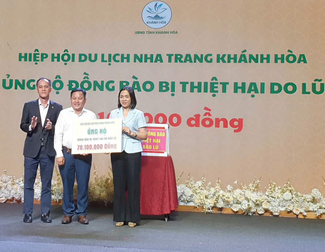 Hiệp hội Du lịch Nha Trang-Khánh Hòa ủng hộ gần 80 triệu đồng