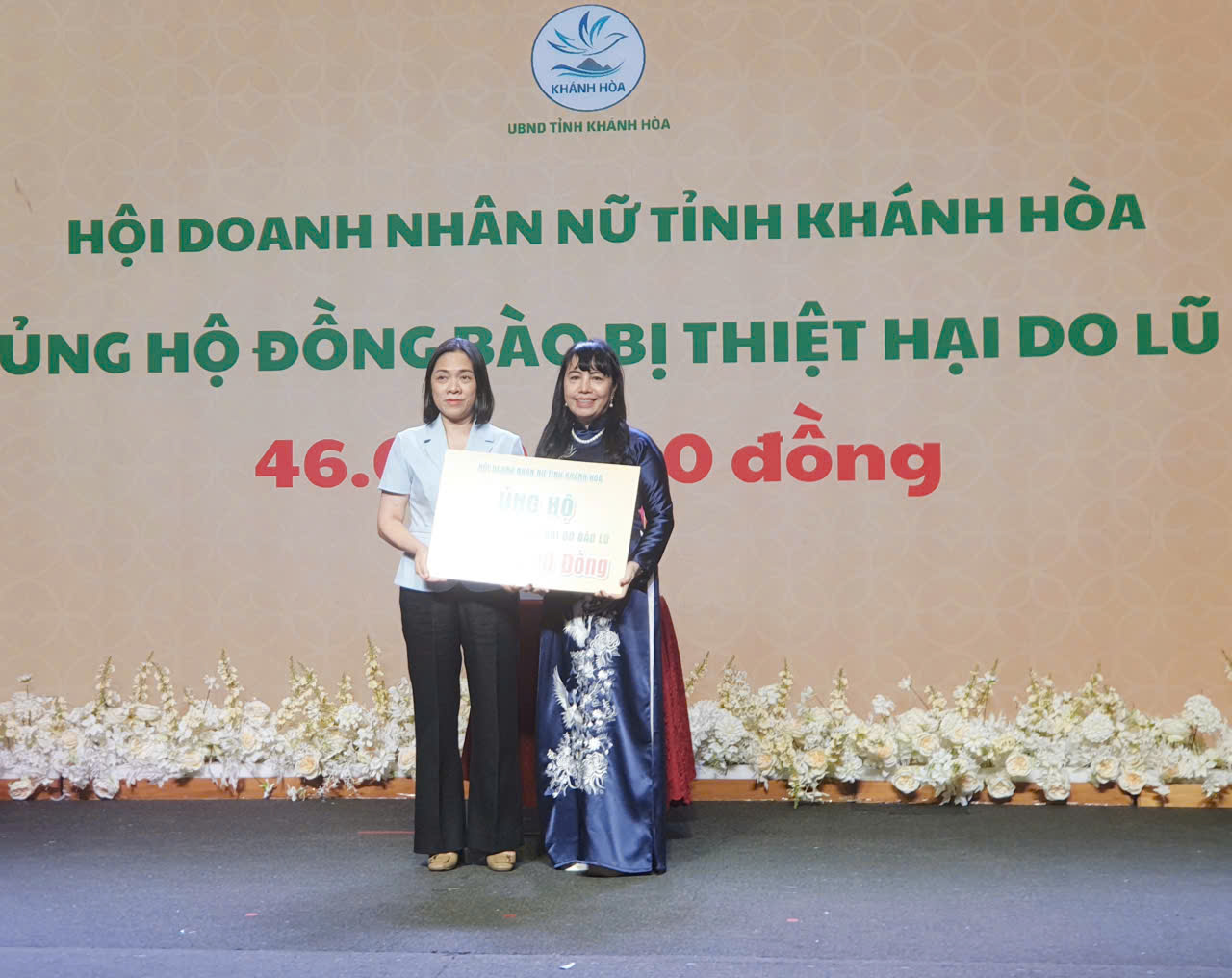 Hội Doanh nhân Nữ tỉnh Khánh Hòa ủng hộ gần 50 triệu đồng