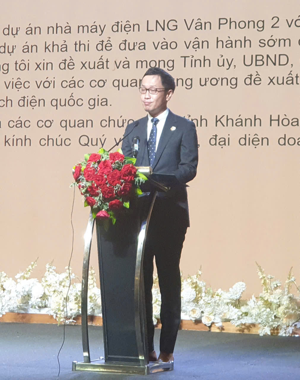 Ông Hirokazu Tsuru- Tổng Giám đốc Công ty TNHH Điện lực Vân Phong, thuộc Tập đoàn Sumitomo