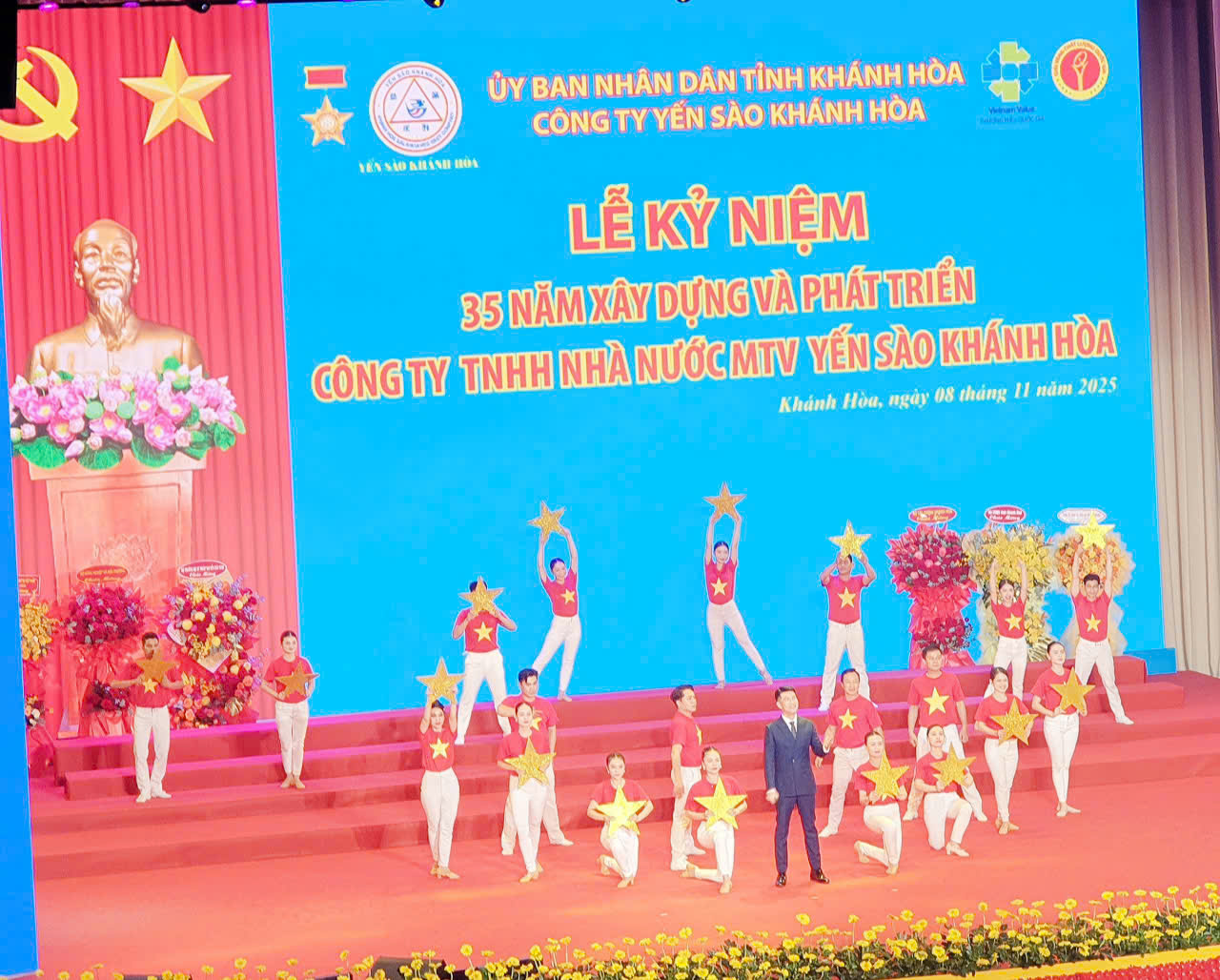 Một trong những tiết mục đẹp mắt tại lễ kỷ niệm