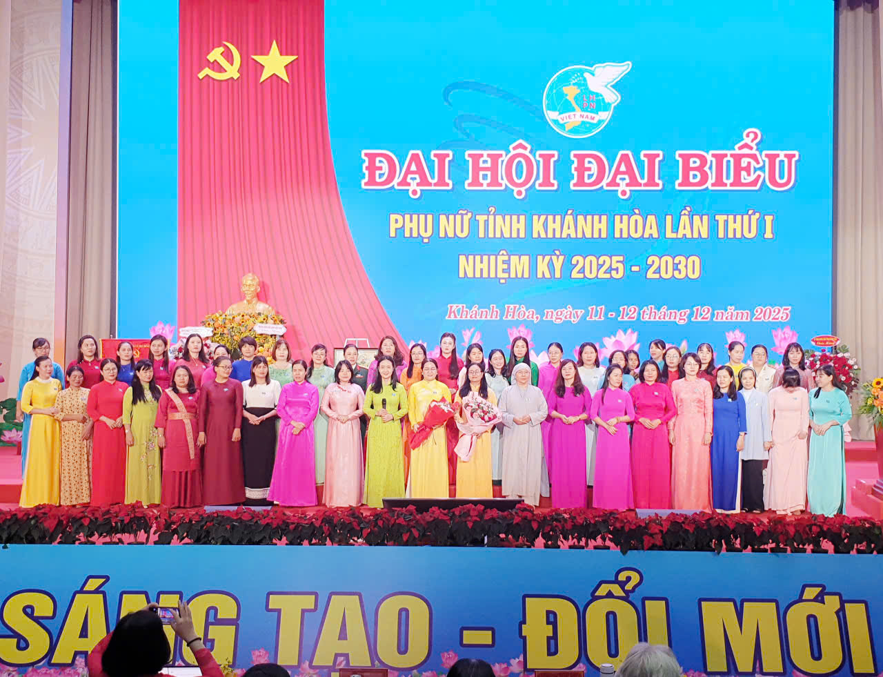 Ban chấp hành nhiệm kỳ mới 2025-2030 ra mắt Đại hội