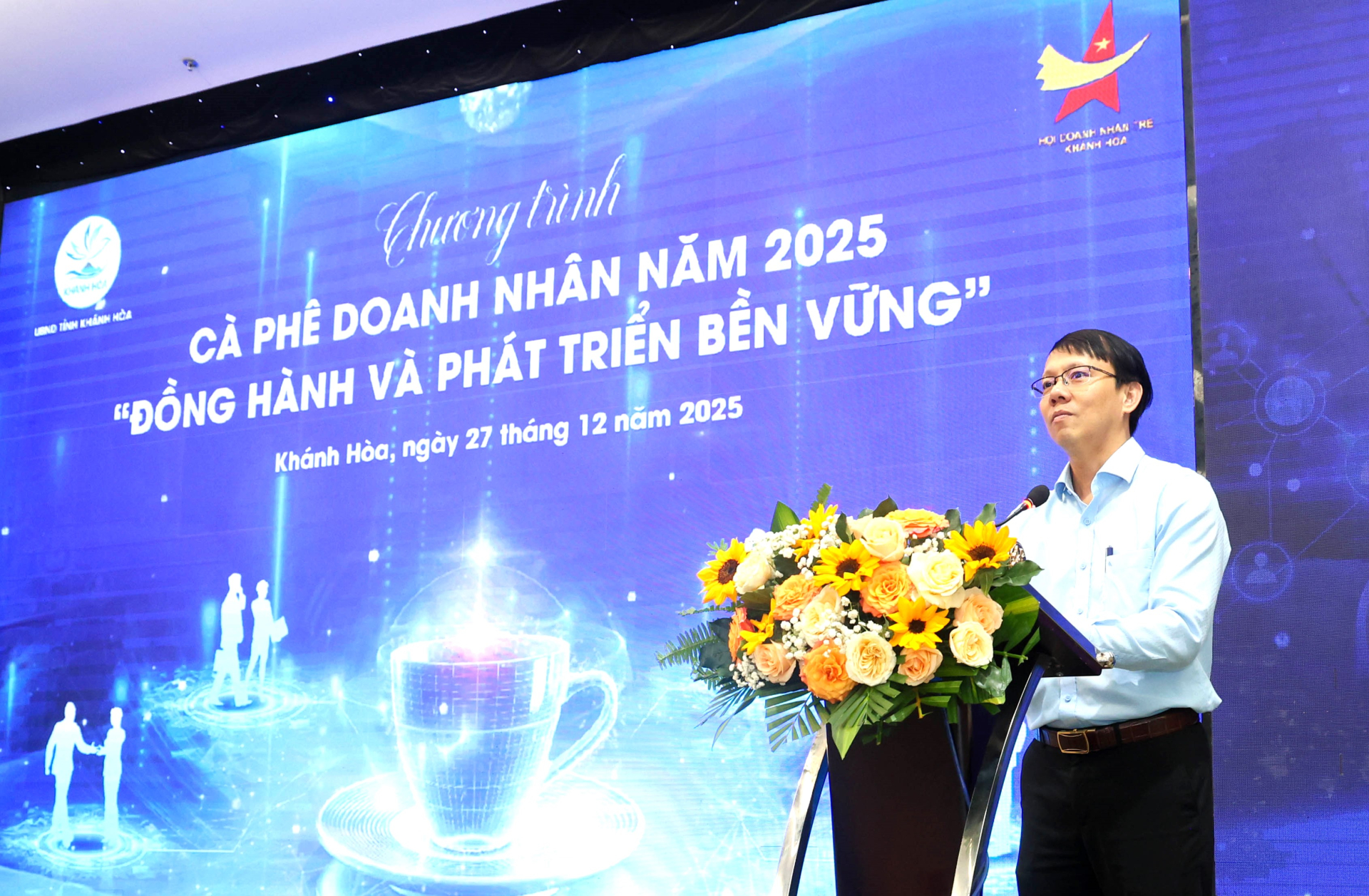 Ông Nguyễn Thanh Hà, Tỉnh ủy viên, Phó Chủ tịch UBND tỉnh Khánh Hòa phát biểu.