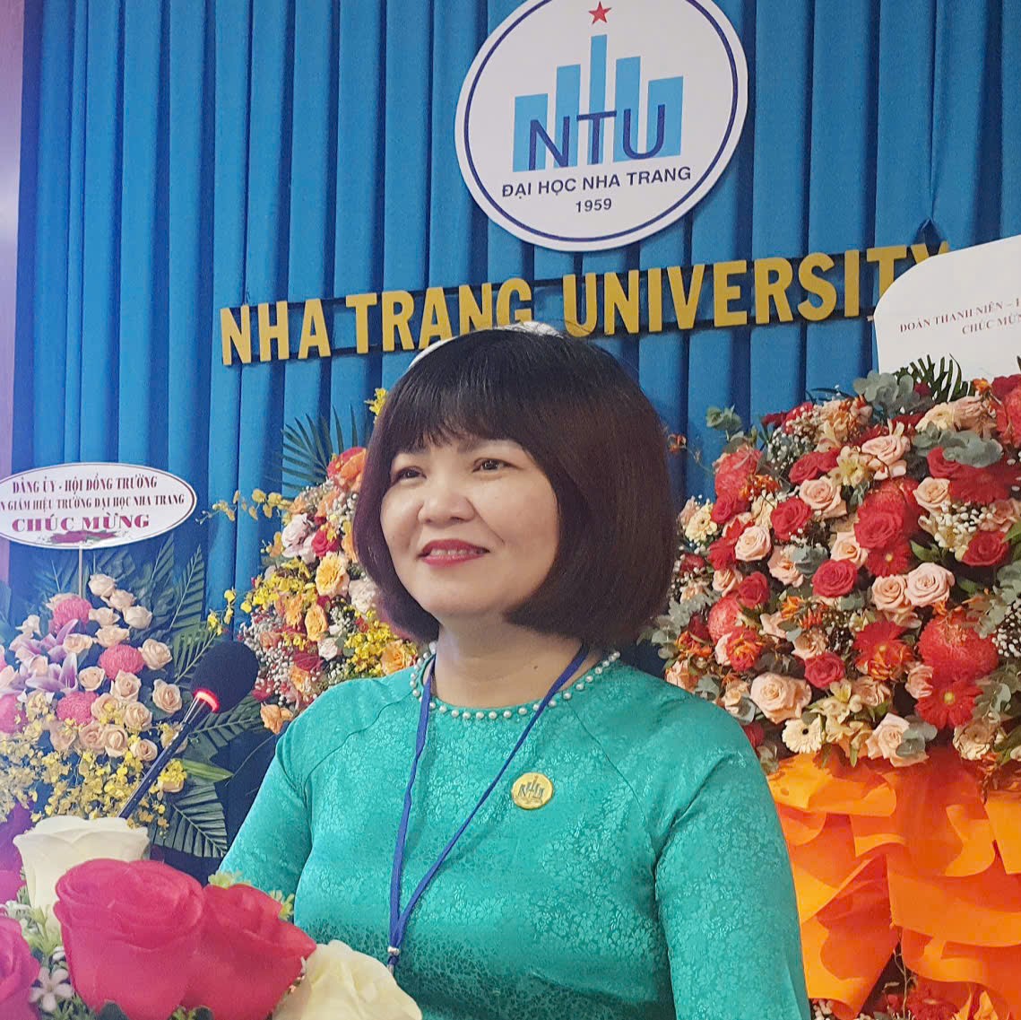 Nhiều năm liền, TS.Mỹ Hạnh đảm nhận và phát huy hiệu quả vai trò Trưởng ban nữ công Trường Đại học Nha Trang