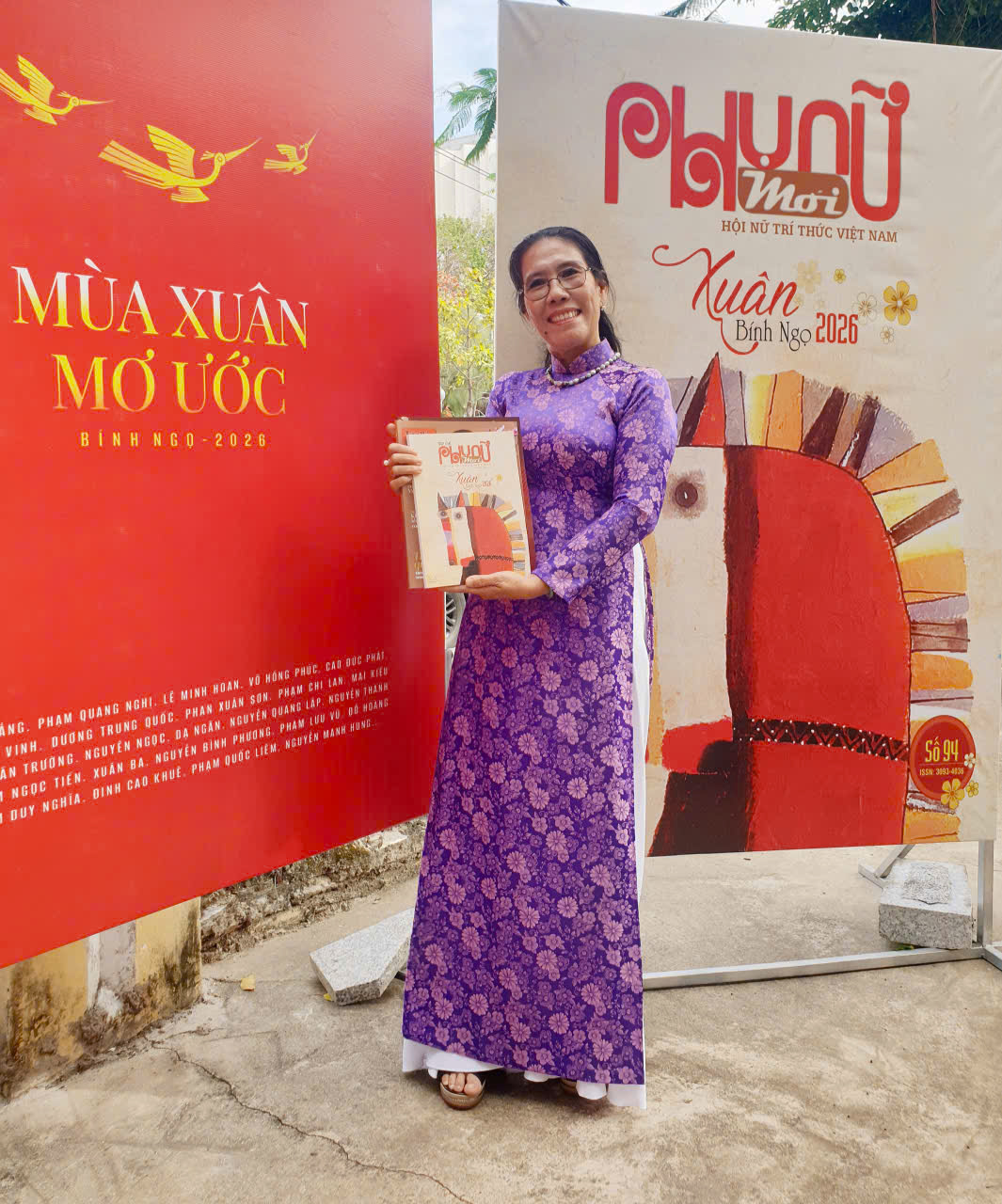 Nhà báo 5 năm liền gắn bó cùng Tạp chí Phụ Nữ Mới và Hội Báo Xuân Khánh hòa