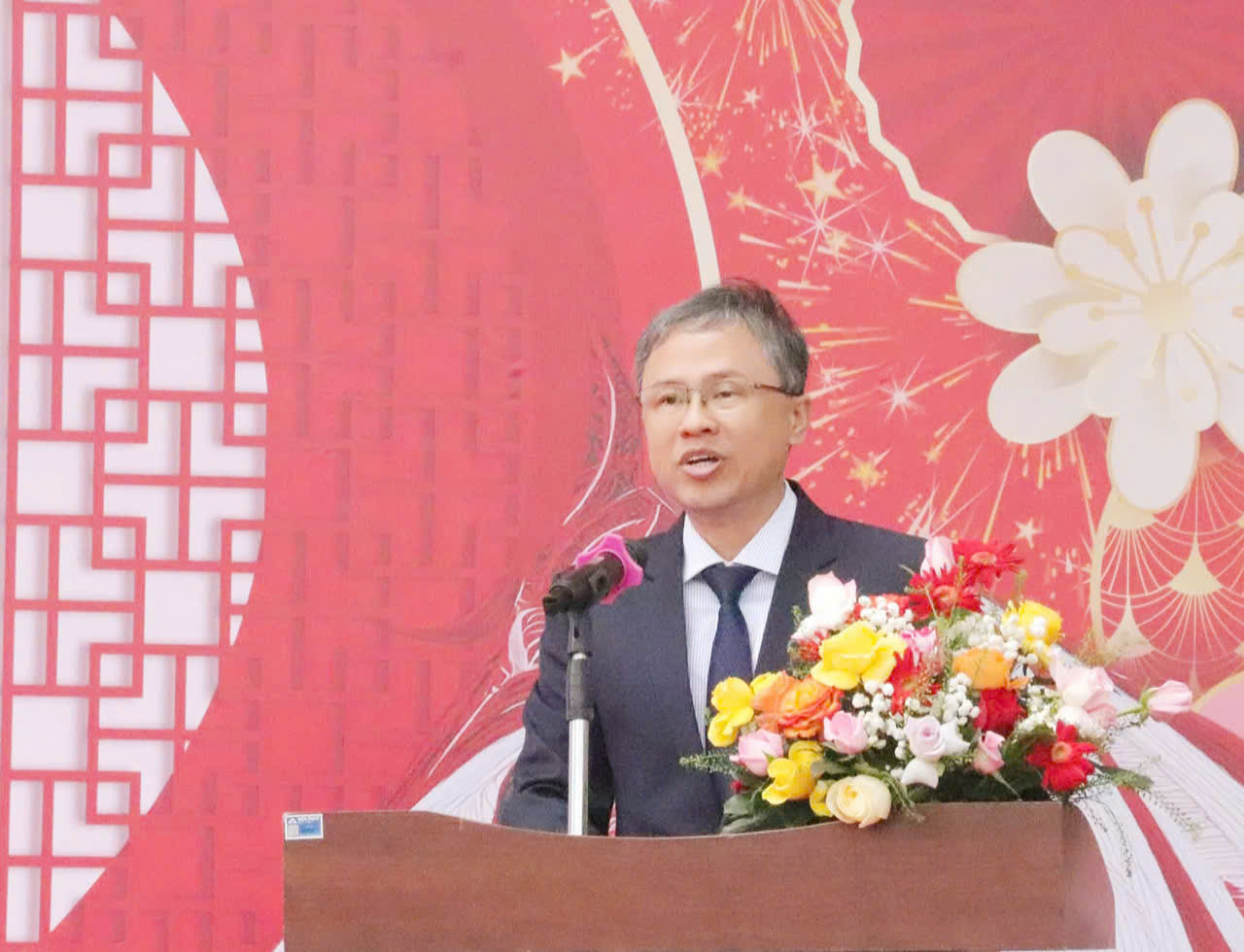 Ông Trần Hòa Nam, Phó chủ tịch UBND tỉnh Khánh Hòa phát biểu