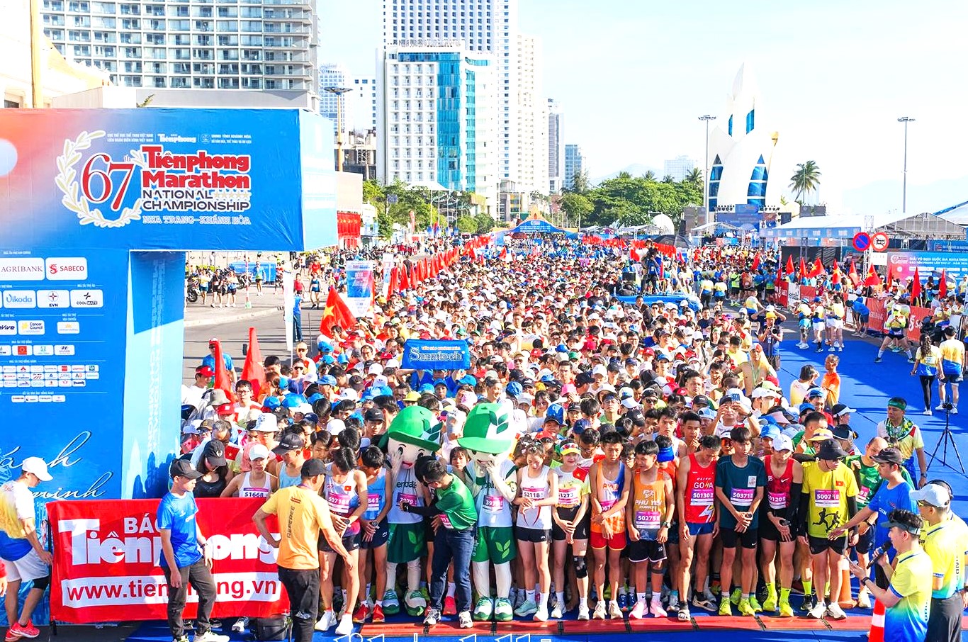 Hàng chục ngàn VĐV tham gia Giải vô địch quốc gia Marathon báo Tiền Phong lần thứ 67, năm 2026