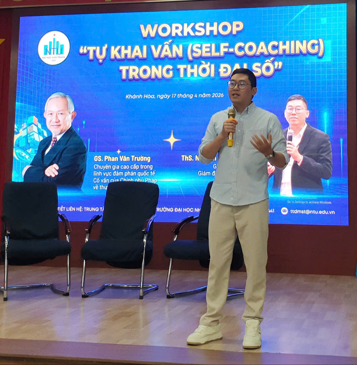 Diễn giả Ths.Nguyễn Hữu Huy Hoàng