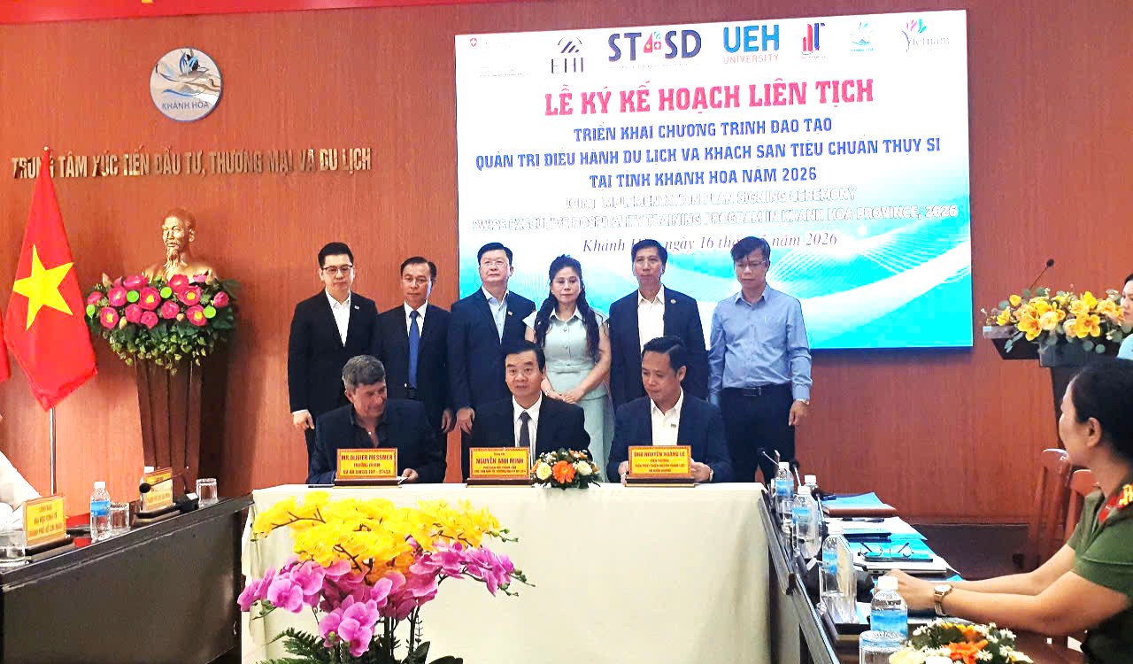Lễ ký kết hợp tác đào tạo