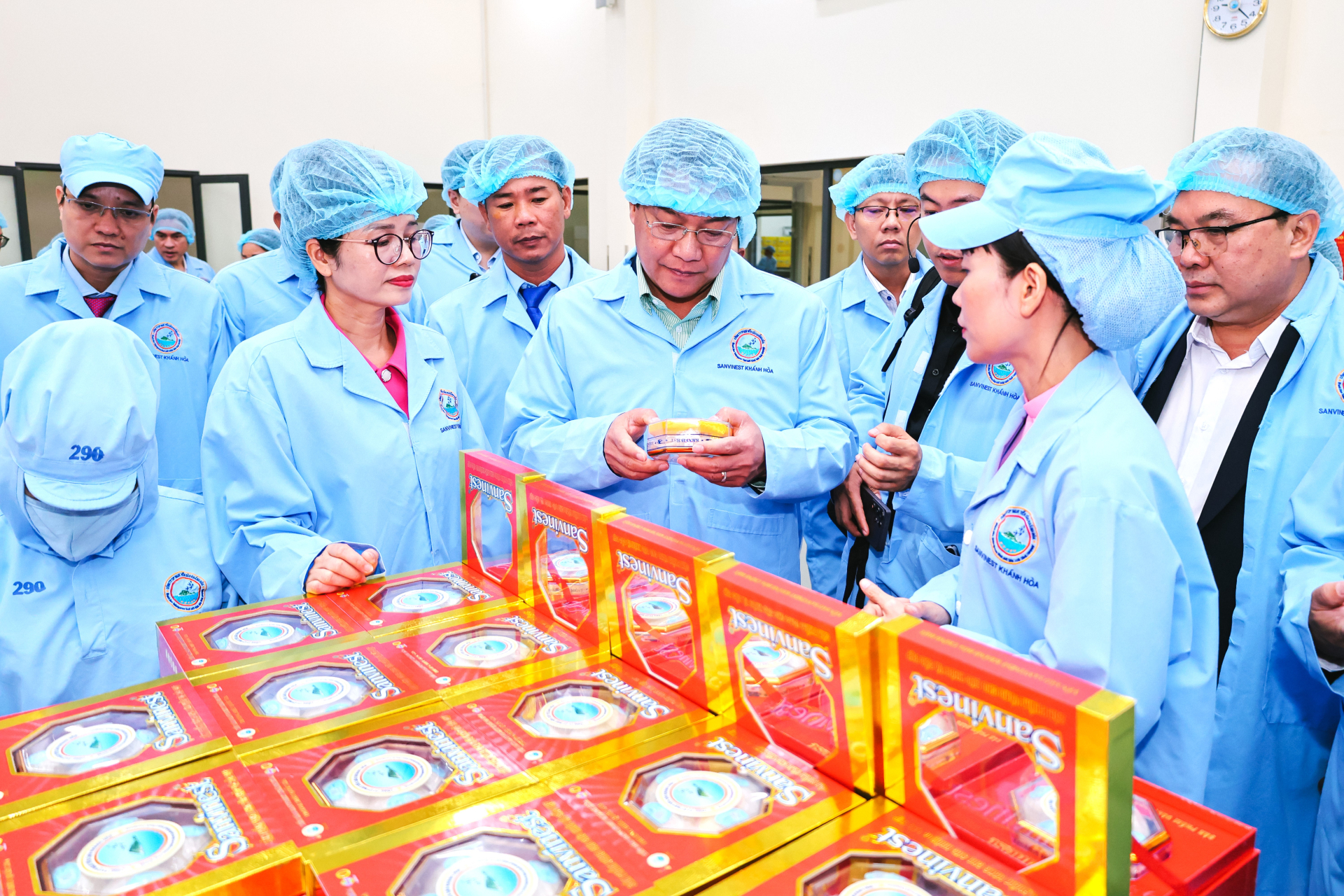 Công đoạn tổ yến thành phẩm