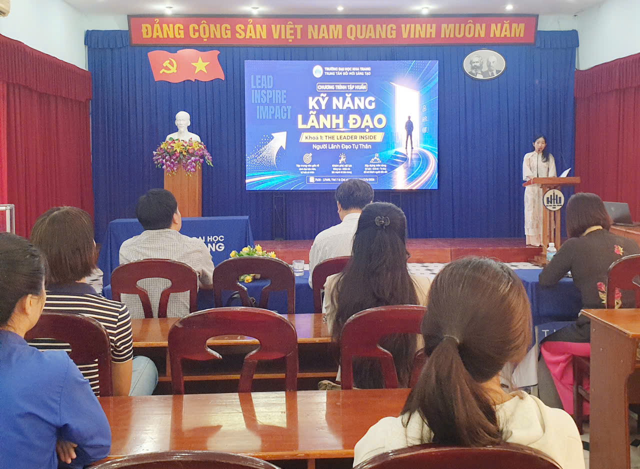 Trung tâm ĐMST- NTU bước vào thực hiện chương trình tập huấn