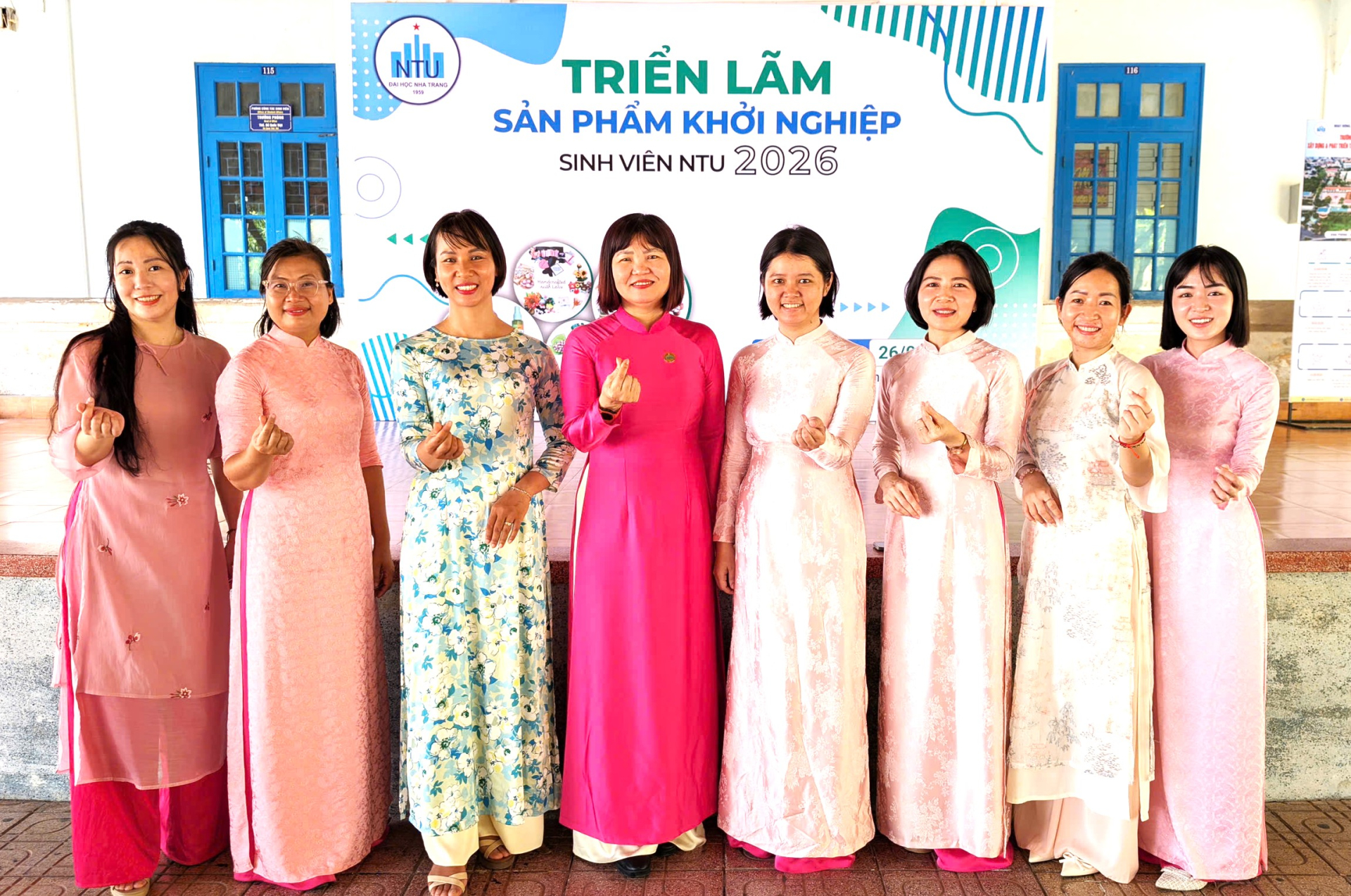 Nhóm hậu cần cuộc thi, thuộc Trung tâm Đổi mới sáng tạo NTU
