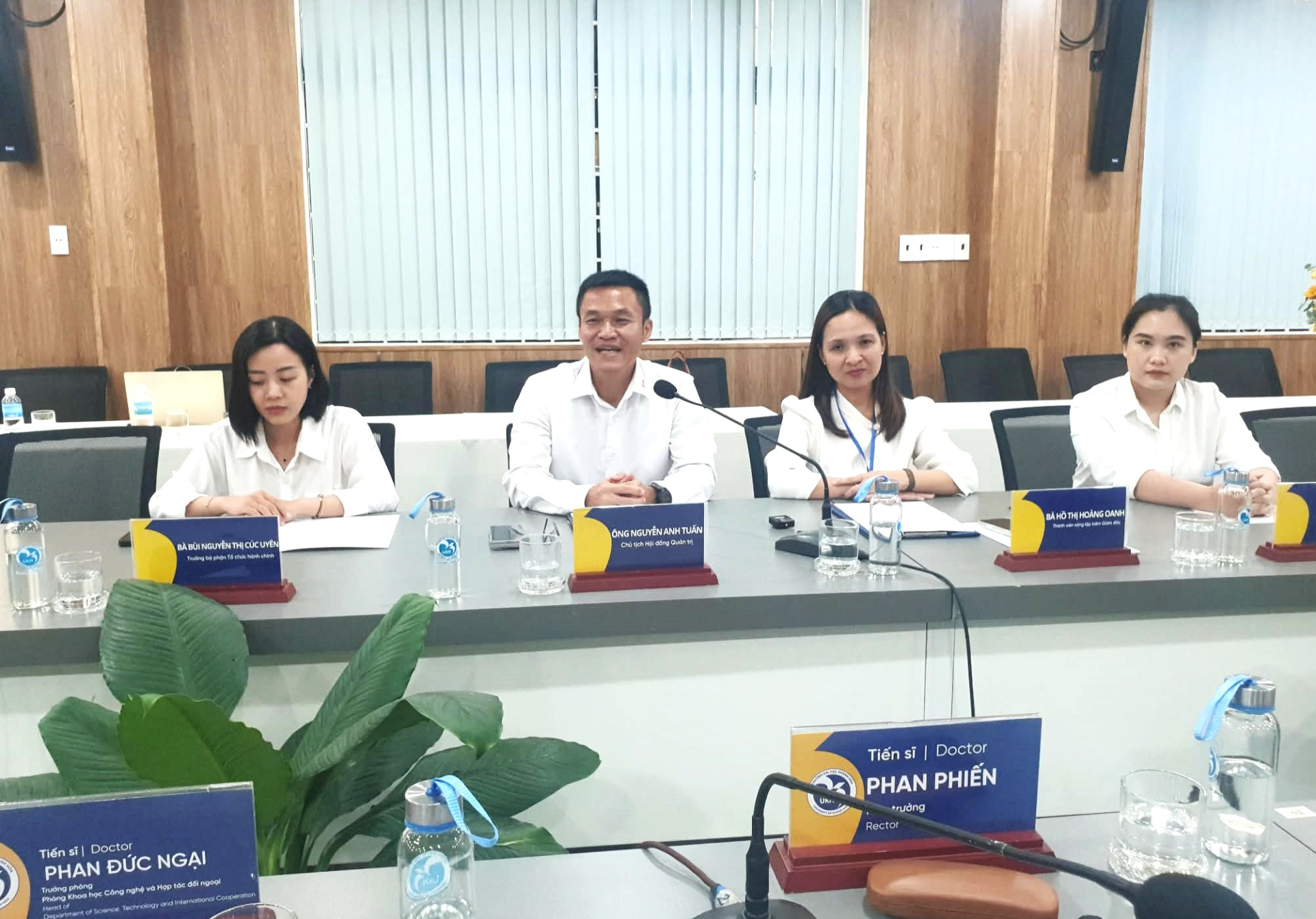 Ông Nguyễn Anh Tuấn, Chủ tịch HĐQT chia sẻ tinh thần hợp tác của GTO với UKN