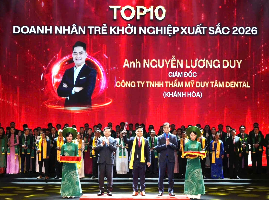 BS.Nguyễn Lương Duy, GĐ Công ty TNHH Thẩm mỹ Duy Tâm Dental TOP 10 Việt Nam