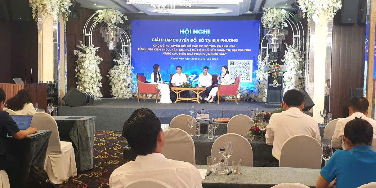 Hội nghị Giải pháp chuyển đổi số tại địa phương