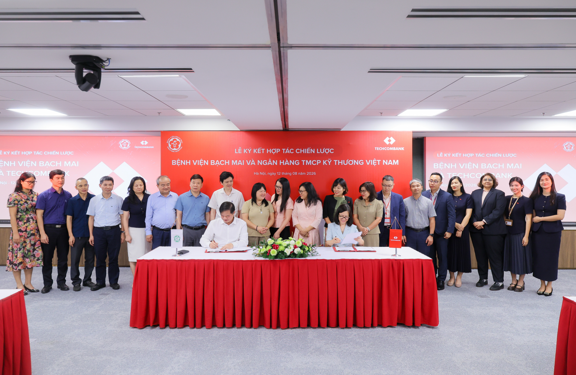 Hai bên thực hiện ký kết MOU